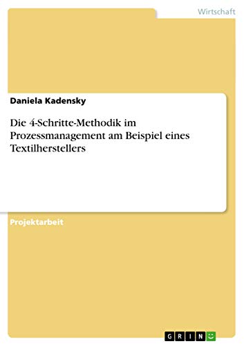 Die 4-Schritte-Methodik im Prozessmanagement am Beispiel eines Textilherstellers