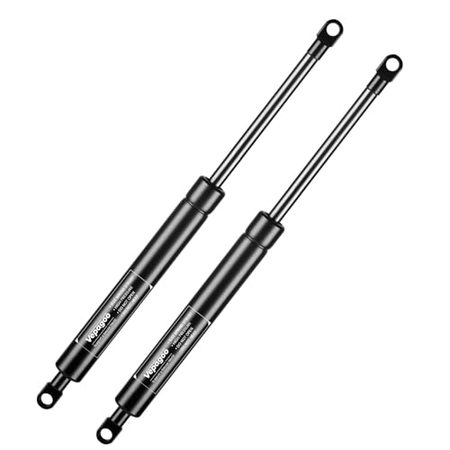 Vepagoo 300mm 300N Gasdruckdämpfer Gasdruckfeder, 30kg Gasfeder für Bettkasten, Türen, Bodenluken, Schuppenfenster und andere Schwerlastanwendungen, M6 Ösenköpfe (8mm Durchmesser), 2er Set
