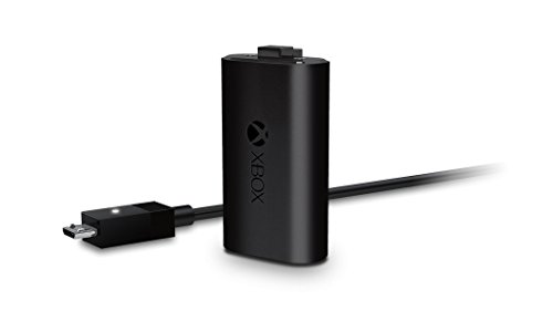 Microsoft Xbox One Play & Charge Kit - Spielkonsolenteile & -zubehör (Charge kit, Xbox One, Schwarz, Xbox One, Verkabelt, 1 Stück(e))