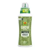 COMPO GROW ORGANIC Wachstum Dünger für Spezialkulturen - Dünger für Indoor & Outdoor - Spezialdünger für die Wachstumsphase - organisch - 500ml, braun