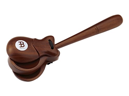 Meinl Percussion HC1 Traditional Hand Castanets, mit Griff, braun