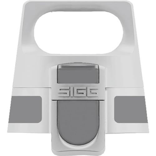 SIGG WMB ONE Top Verschluss (One Size), Ersatzteile für SIGG Trinkflaschen, einhändig bedienbarer & auslaufsicherer Verschluss mit Silikondichtung, Synthetik, Antracite