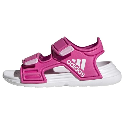 adidas Unisex Baby Altaswim Sandals, Lucid Fuchsia/FTWR White/Clear pink, 24 EU