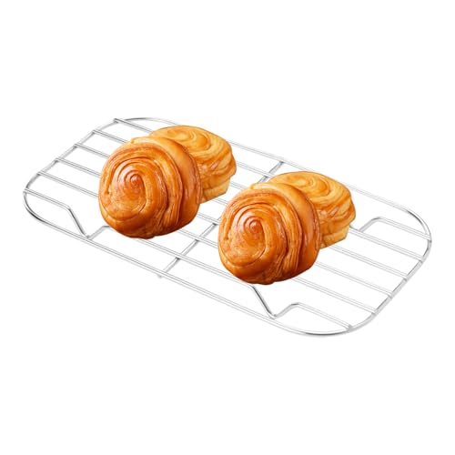 Kühlregal - Kühlregal Zum Backen, Backrock -Kühlregal, Kühlregal Zum Backen, Drahtblech Für Kuchen, Kühlschrank Mit Drahtkühl, Nicht -Stall -Grillregal, Edelstahlkühlregal Für Den Täglichen Gebrauch