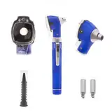 SLITETECH® Mini Otoskop Set - Ohrenleuchte Ohrenspiegel Ohr Ohrtrichter Otologie Spekulum HNO Instrument für gesunde Ohren, für Ärzte, Krankenschwestern, Erwachsene, Kinder, Babys, (Blau)