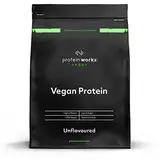 Protein Works- Vegan Protein Pulver- 25g pflanzliches Protein- Veganes Proteinpulver- Vegan Eiweißpulver- 33 Servings- Natürlich- 1kg