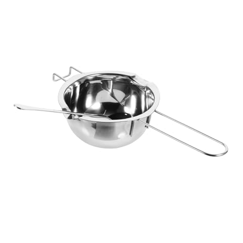 Alipis 1 Satz Schokolade Schmelztiegel Für Schmelzen Herstellung Milchtöpfe Kessel Küchenwaren Butterwärmer Rostfreier Topf Schmelzschale Backen Kerze Schmelztiegel Rostfreier Stahl
