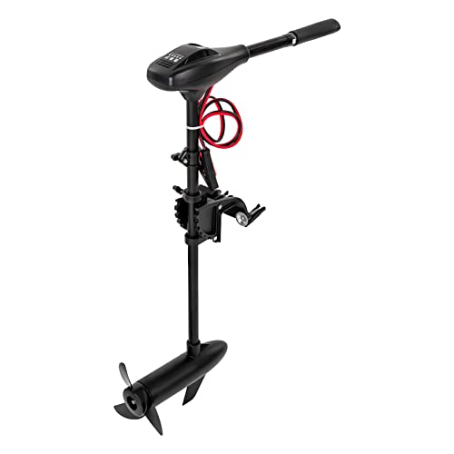 PUDLOR 40LBS Aussenborder Elektromotor, 12V Bootsmotor Dehnbar Aussenbordmotor Geräuscharm und hocheffizient außenborder, Schlauchboot Motoren für Wassersport, Fischerei Produktion