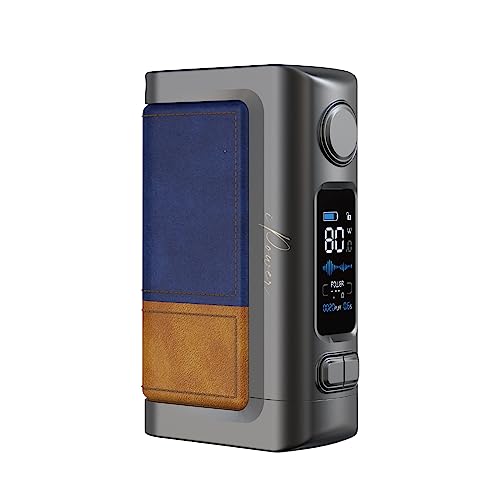 Eleaf E Zigarette Istick Power 2 MOD 5000 mAh 80W 26mm OLED Display 5V 2A Schnellladung Vape MOD ohne Nikotin (Blau)