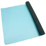 WETEC Tischbelag, ESD, 610 x 1.220 mm, hellblau, gerundete Ecken, 2 x 10 mm DK (Matte Schutzmatte Tischmatte ESD-Matte Arbeitsplatzunterlage Antistatikmatte Antistatik-Tischmatte 1402.662 1402.662.L)