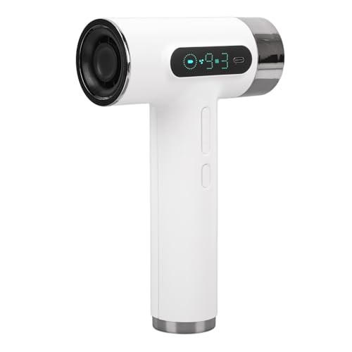 Schnurloser Tragbarer Haartrockner, Kalt-Heißwind-Haartrockner, Batteriebetriebener Föhn, USB-Ladedesign, Super-Windkraft, für Reisen, Outdoor, Schulwohnheim (EU-Stecker 100 bis