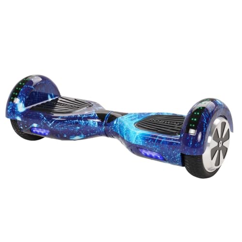 Robway W1 Hoverboard - Das Original - Marken Akku - Self Balance - 22 Farben - Bluetooth - ? x ??? Watt Motoren - App - Led (Space Blau)