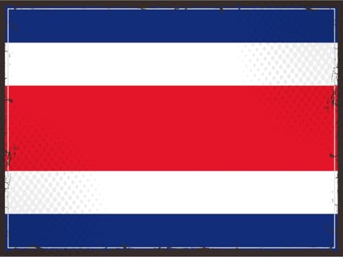 mrdeco Holzschild 20x30cm Costa Ricas Costa Rica Holz Schild