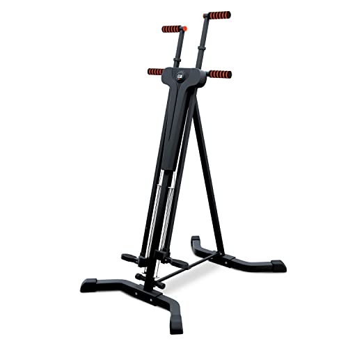 Sportstech innovativer 2in1 Stepper & Vertical Climber Fitness - Klettern - Kletterbewegungen, klappbar, multifunktional VC300 mit Anti-Rutsch Design & Faltsystem-ideal für HIIT & Ganzkörpertraining