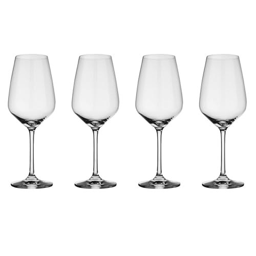 Villeroy & Boch vivo by Group - Voice Basic Weißweinglas-Set, 4-TLG., 356 ml, Kristallglas, spülmaschinengeeignet