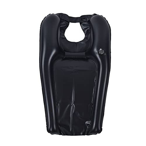 Aufblasbare Shampoo-Schüssel, Tragbares Haarwaschtablett mit Inflatorpumpe, Leichtes Shampoo-Becken