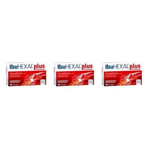 IBUHEXAL plus Paracetamol 200 mg/500 mg Filmtabl. (3x 20St)