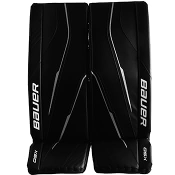 Bauer GSX Goalie Schienen Senior 2023, Größe:L, Farbe:schwarz