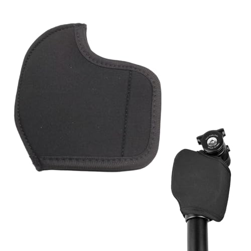 Schutz für Sattelstütze, Schwarz Schutzhülle Anwendbar auf Suntour, Sattelstützenabdeckung als Fingerschutz und Schutz gegen Staubeintritt