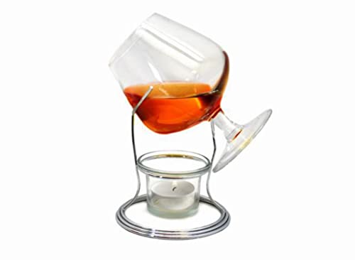 Vin Bouquet FIA 269 Brandy & Cognac Wärmer, Silber, Edelstahl, 1 Stück (1er Pack)