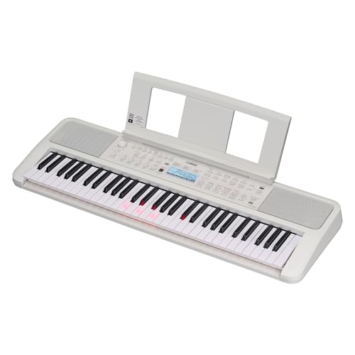 Yamaha EZ-310 Tragbares Keyboard für Anfänger – Light-Guide-Funktion und 61 anschlagdynamische Tasten mit 48-stimmiger Polyphonie – Inkl. 2 Online-Keyboard-Lessons an der Yamaha Music School