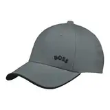 BOSS Herren Basecap Kopfbedeckung Kappe Cap Bold, Farbe:Grau, Artikel:-251 dark beige