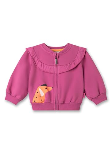 Sanetta Pure Mädchen-Sweatjacke Pink | Hochwertige und praktische Sweatjacke aus Bio-Baumwolle für Mädchen. Kinder Bekleidung 092