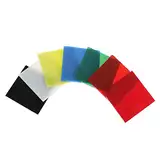 CORHAD Elegante quadratische Glasplatten in 7 Farben für die Mikrowelle zum Fusing von Glas für die Dekoration von -Schmuck.