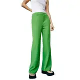 OBJECT Damen OBJLISA Wide Pant NOOS Stoffhose, Vibrant Green, 38