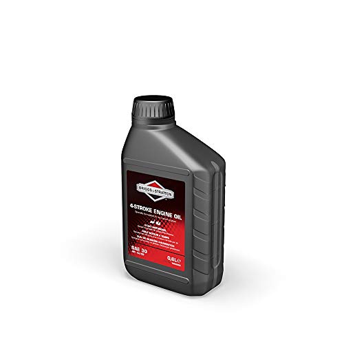 Briggs & Stratton 100005E SAE30 Öl, Schwarz, 0.6 Liter