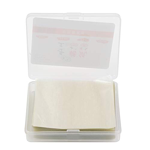 Essbares Reispapier, 500 Stück, Essbares Oblatenpapier, Quadratisches Einwickelblatt für -Bonbon-Kuchen, 7,6 X 8,9 Cm