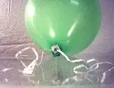 100 Polyband-Ballonschnüre mit Verschluß - heliumgeeignet