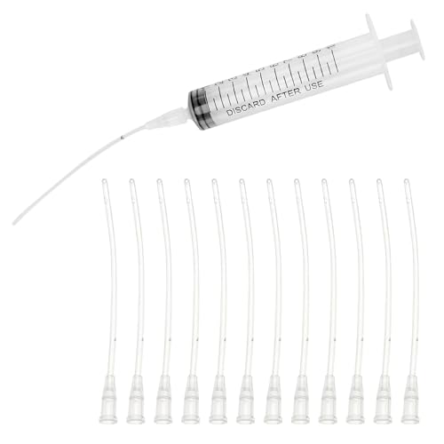 12 Stück Jungvögel Füttern Schlauch, Enthält eine 10-ml-Spritze, Feeder Futter, Nachhaltige Ernährungssonde für Handfütterung Baby Vögel und Papageien, Milch, und Wasserzufuhr sowie Medikamentengab