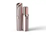 Finishing Touch Flawless Gesichtshaarentferner der neuen Generation. Schmerzfreie Haarentfernung mit hypoallergen 18-karätigen vergoldeten Scherkopf - wiederaufladbar, Blush
