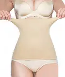 SURE YOU LIKE Damen Taille Trainer Cincher Korsett Tailenmieder Body Shape Bauchweg Gürtel, Tag XL/XXL=Size EU(38-40), Beige