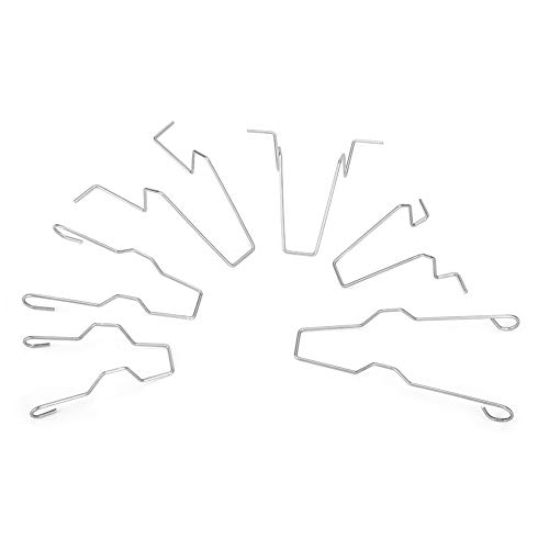 Scheinwerfer-Halteklammer, 5ZHSFULLKIT 6PCS Stahl-Scheinwerfer-Scheinwerfer-Scheinwerfer-Abblendlicht-Glühbirnen-Haltefeder-Clip-Träger-Scheinwerfer-Klemme für H1 H3 H4 H7-Ersatz