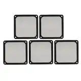 PC -Lüfterstaubnetzfilter, Computerfall Lüfterstaubfilter 120 Mm Reservierte Schraubenlöcher für PC -Fall Netzt (BLACK)