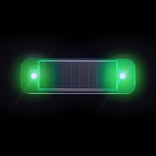 Simulierter Auto-Alarm, solarbetriebener Attrappen-Alarm, tragbarer Auto-Alarm, LED-Blinklampe, Diebstahlschutz, Blinklampe für Auto, Autozubehör, für die meisten Autos und Fahrräder