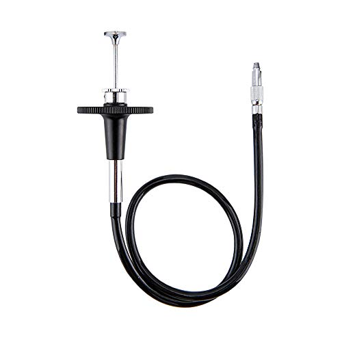 JJC TCR-40BK Hochwertige Mechanische Sperren Kamera Fernauslöser Kabel mit Bulk Lock für Kamera Akzeptiert Standard Mechanische Kabel Release (Länge: 40 cm/39,9 cm)