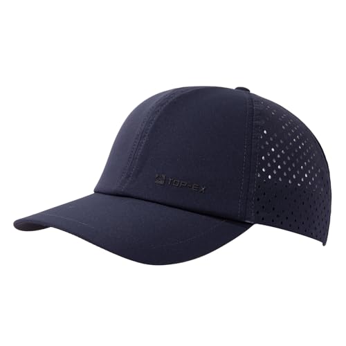 TOP-EX XL/XXL Atmungsaktivem Baseball Cap Herren UPF 50 Running Cap Sommer Kappe Sonnenhut Basecap Sports Golf Cap 95556-Navy Blau XL/XXL