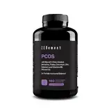 Myo-Inositol und D-Chiro-Inositol 40:1 - PCOS, Komplettformel für polyzystische Ovarien - Hormonelles Gleichgewicht und Stoffwechselunterstützung - 180 Vegetarische Kapseln - Zenement