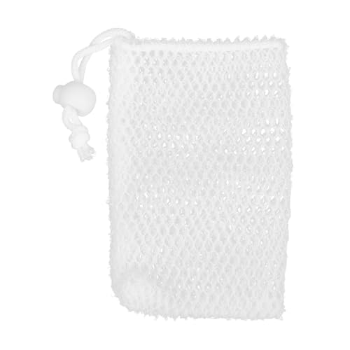 CRILSTYLEO seife badetasche Seifen-Peeling-Sparbeutel Mini-Waschmaschine Duschblasenschaumnetz Seifenbeutel exfoliating sponge badewannenzubehör Badeversorgung Seifenaufbewahrungsbeutel Nylon