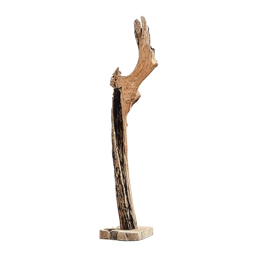 Grosse Design DEKO SKULPTUR TREIBGUT | Unikat, 120-150 cm | Holzfigur, Treibholz Skulptur, Holzobjekt
