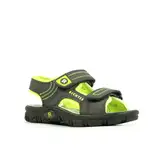 Richter Kinderschuhe Adventure Sandale, Pebble/neon Yellow, 37 EU