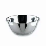 Lacor - 14019 - GARINOX Konische Schale, Futternapf, Salatschüssel, Lebensmittelbehälter, Edelstahl, 20 cm, Fassungsvermögen: 1,4 L, Silber