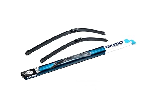 OXIMO Scheibenwischer Set Auto - Wischerblätter Set für Frontscheibe 650 mm/450 mm - Autoscheibenwischer Vorne Auto Zubehör - BMW 6 GT, Peugeot 508 II, SW II, Maserati Ghibli III, Levante