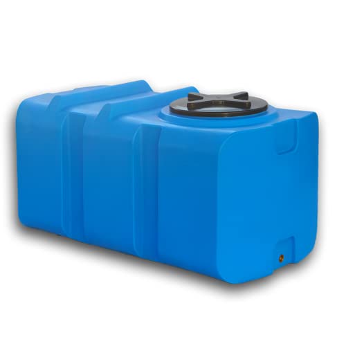 Varile 400L Trinkwassertank Blau | BPA-Frei | integriertes 3/4" Messinggewinde | Made in EU | Lebensmittelgeeignet