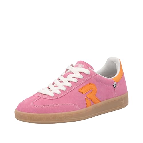 Rieker Damen W2200 Sneaker Low, Rosa, 39 EU