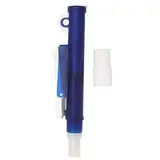 Pipettenpumpe, 2 ml Blue Wide Applicability Filler für Einweg-Kunststoff- und Glaspipetten, Pipettenfüller