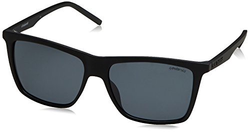 Polaroid Herren Pld 2050/S M9 807 55 Sonnenbrille, Schwarz (Black/Grey), EU